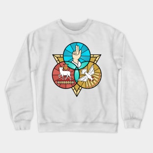 The magnificent seal of the Holy Trinity Crewneck Sweatshirt